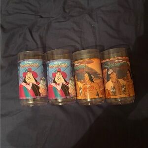 Disney Pocahontas Character Glass Set - Multicolor